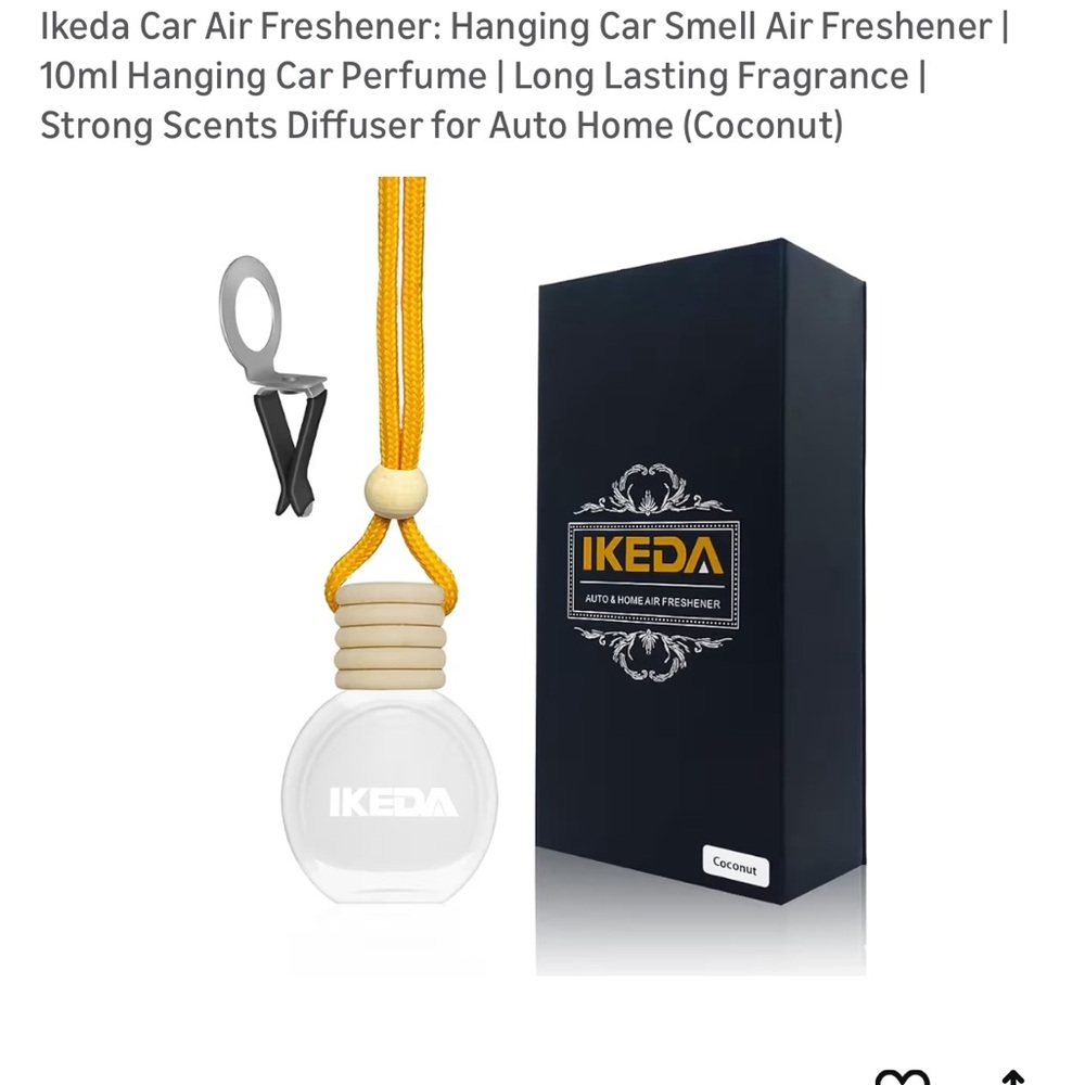 IKEDA Hanging Car & Home Air Freshener